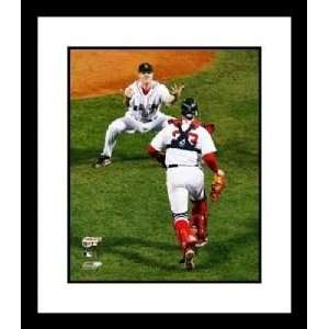 Jonathan Papelbon and Jason Varitek Boston Red Sox MLB Framed 8x10 