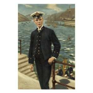  Edward, prince of Wales, son of King George V, as a naval 