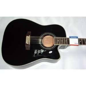 Kris Kristofferson Autograph Signed 12 String Guitar & Proof PSA