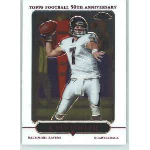 Kyle Boller   Baltimore Ravens   2005 Topps Chrome Card # 61   NFL 