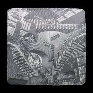  M.C. Escher iPad 2 Fabric Wrapped Case   Relativity Cell 