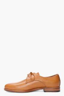 Common Projects Tan Officers Derby Shoes for men  