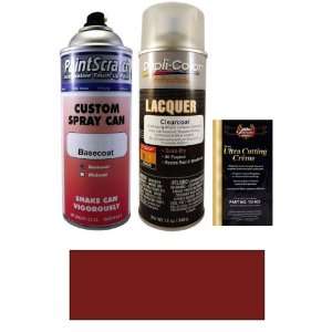 12.5 Oz. Maroon Spray Can Paint Kit for 2010 Honda Motorcycle All 