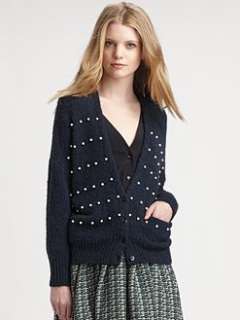 girl. by Band of Outsiders   Cropped Boxy Cardigan
