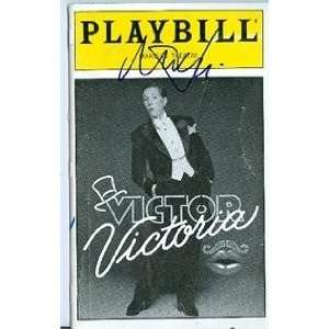 Michael Nouri autographed Playbill Program Victor Victoria