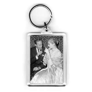  Anita Ekberg and Michael Wilding   Acrylic Keyring 