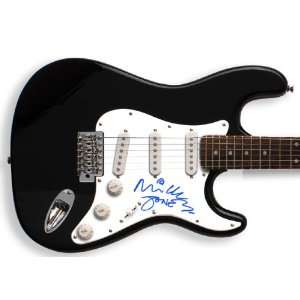 Mick Jones Clash Autographed Signed Guitar Dual Cert PSA/DNA
