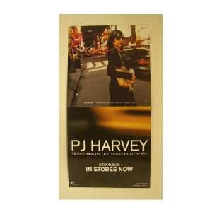  PJ Harvey Poster P.J. Double Sided In City Everything 