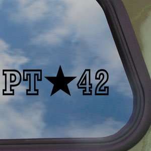  Pat Tillman 42 Black Decal PT ASU Arizona State Car 