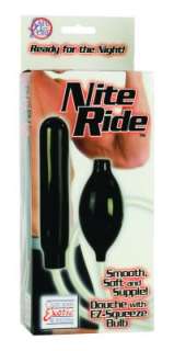 Nite Ride by California Exotic Enema Douche Colonic NIB  