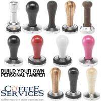  SELECTION OF COFFEE TAMPER HANDLES BUILD YOUR OWN CUSTOM COFFEE TAMPER