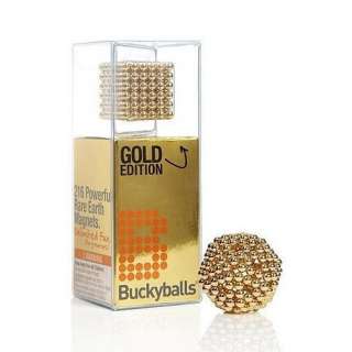 Gold Edition Buckyballs   Magnetic Executive Desktoy  