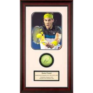 Rafael Nadal Autographed Ball Memorabilia