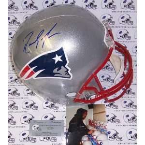 Randy Moss Hand Signed New England Patriots Full Size Helmet