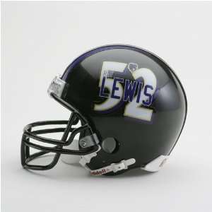 Ray Lewis #52 Baltimore Ravens Miniature Replica Z Bar Player Helmet