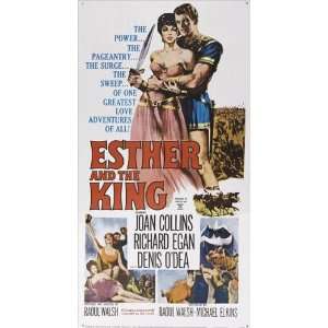   and the King Poster Insert 14x36 Joan Collins Richard Egan Denis ODea