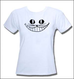 Alice Wonderland Cheshire Cat T Shirt XS S M L XL New  