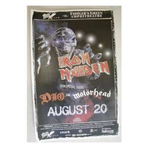  Iron Maiden Ronnie James Dio Handbill Poster Everything 