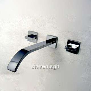 Luxury Wall Mounted Bath Basin Faucet Mixer Tap A567  
