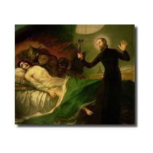  St Francis Borgia 151072 Helping A Dying Impenitent 1795 