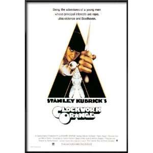 Stanley Kubricks Clockwork Orange   Framed Movie Poster (Size 27 x 