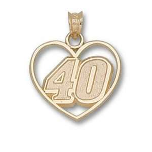 Sterling Marlin #40 Solid 10K Gold Heart Pendant