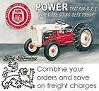 metal sign farm tractor ford golden jubilee new expedited shipping