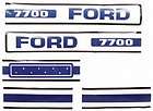 Ford Tractor Hood Decal Set Model 3600 items in MyTractor Parts store 