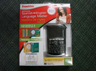 Franklin BES 4110 English to Spanish Dictionary Translator  
