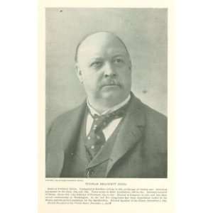  1895 Print Thomas Brackett Reed Maine Congressman 
