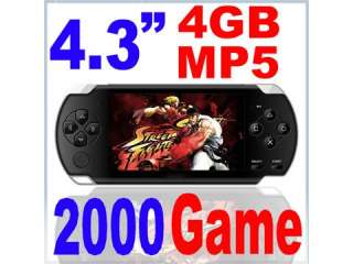 4GB 4.3TFT MP4 MP5 PSP 2000 Games Video Player Camera  