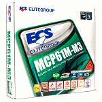 ECS MCP61 M3 NVIDIA GeForce 6150SE Socket AM3 mATX Motherboard w/Video 