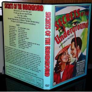  SECRETS OF THE UNDERGROUND   DVD   Virginia Grey 