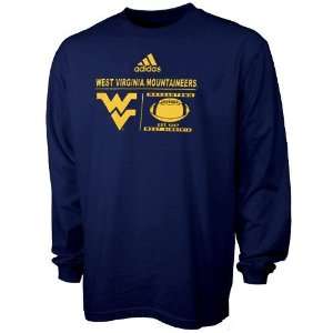  adidas West Virginia Mountaineers Navy Blue Label Out Long 