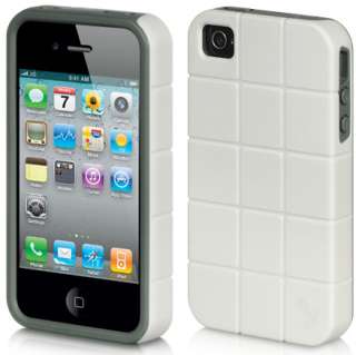 WHITE GRAY TURTLE SHELL SKIN HARD CASE FOR iPHONE 4S 4  