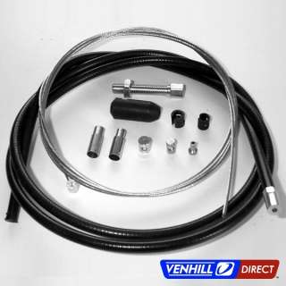 Venhill Universal Throttle and Clutch Cable Kit Bundle  