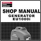 Honda EU1000i EU1000 Generator Service Repair Manual 61ZT300