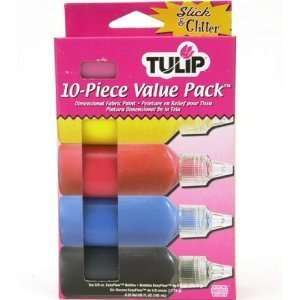  Tulip Dimensional Fabric Paint (5/8 Ounces) 10 Per Pack 