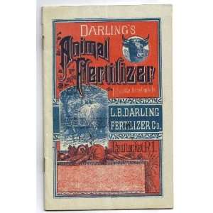  1885 DARLINGS ANIMAL FERTILIZER ADVERTISING BOOKLET 