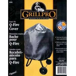 Grillpro 28 Round Outdoor Firepit Cover Q fire 84028 