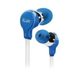  iLuv ERGONOMIC & COMFORT FLAT WIRE EARPHONES (Headphones 