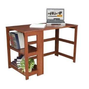  Flip Flop Desk and Bookcase Finish Cherry Office 
