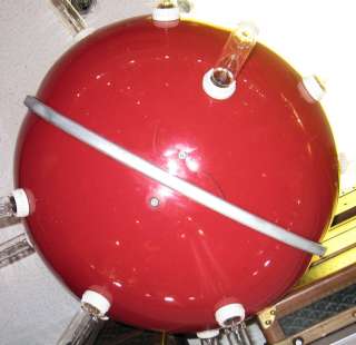 Mid Century Atomic Satellite Hanging Chandelier Lamp  