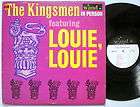 The KINGSMEN feat LOUIE LOUIE In Person WAND Mono LP