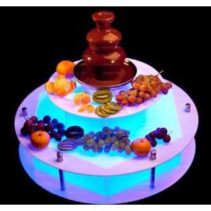   Led Lighted Base for Commercial Chocolate fountains