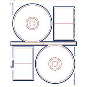 200 Compulabel® 312715 CD / DVD Labels (Use CD Stomper® Pro Template 