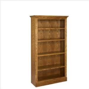  Unfinished A E Wood Design Britania Oak Bookcase 36 X 72 X 