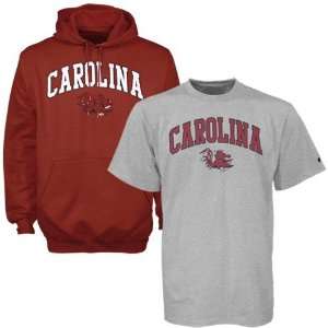 South Carolina Gamecocks Campus Hoody Sweatshirt and T shirt Pack 