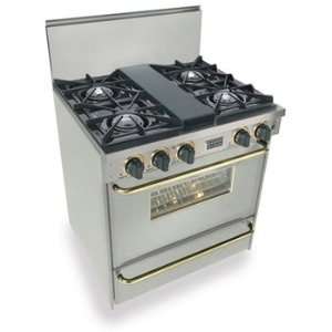  FiveStar TTN2607 30 Pro Style Natural Gas Range with 4 
