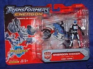 Transformers Energon KICKER with High Wire New RID RARE  
